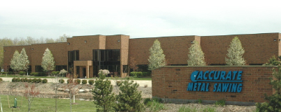 Accurate Metal Sawing Headquarters and warehouse